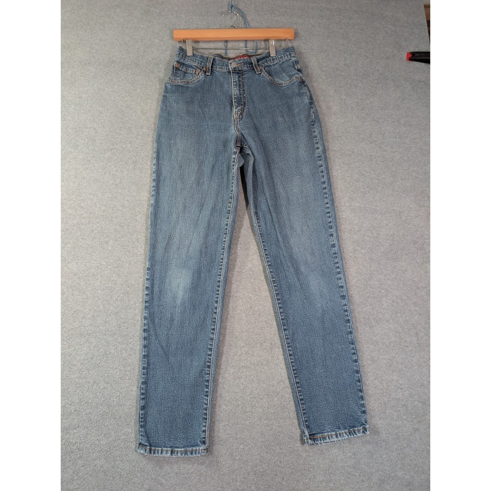 Levi's 512 Women's Jeans 8M Classic Slim Stretch Tapered‎ Light Wash Denim Y2K